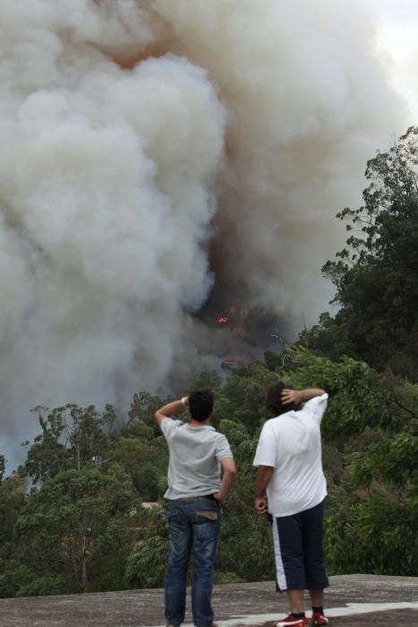 Grave incendio en Madeira