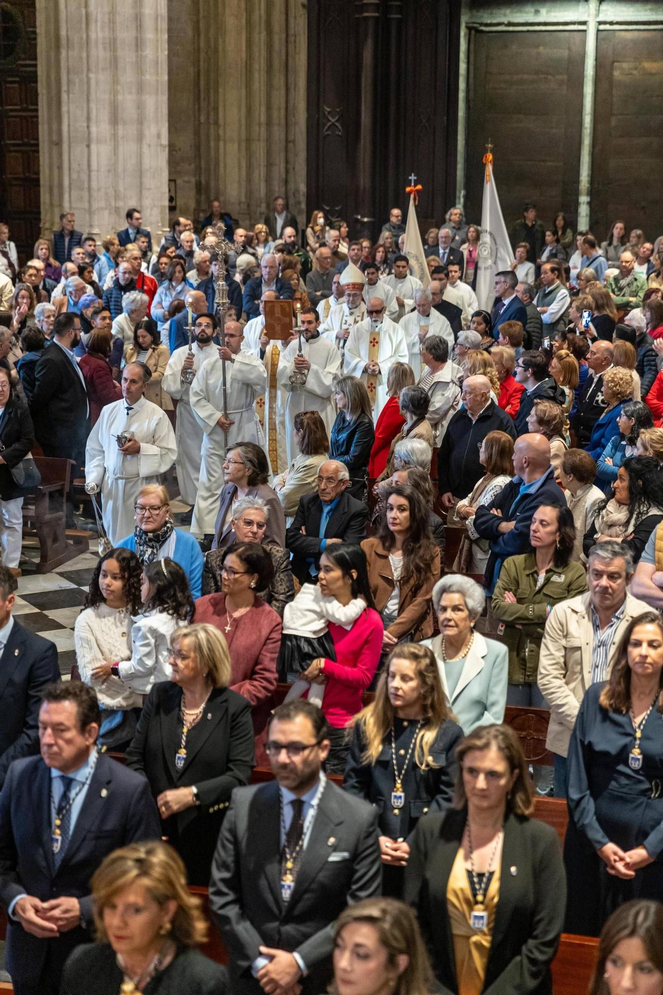 Celebración del Corpus en la Catedral de Oviedo