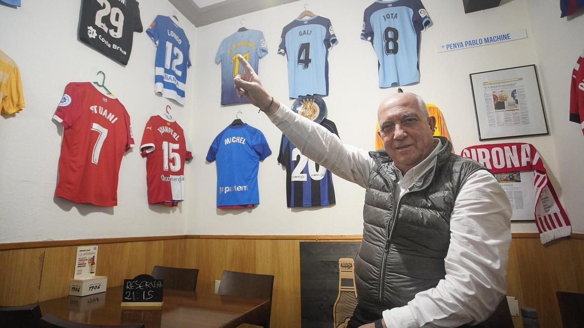 Javier Galiano, al Bar Pencil.