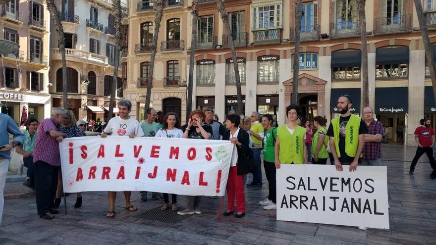 Al grito &quot;Arraijanal, Paraje Natural&quot; piden paralizar las obras de la Academia