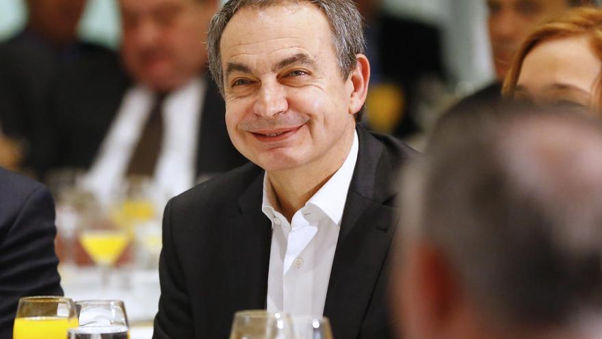 Zapatero en el desayuno informativo de Executive Fórum.