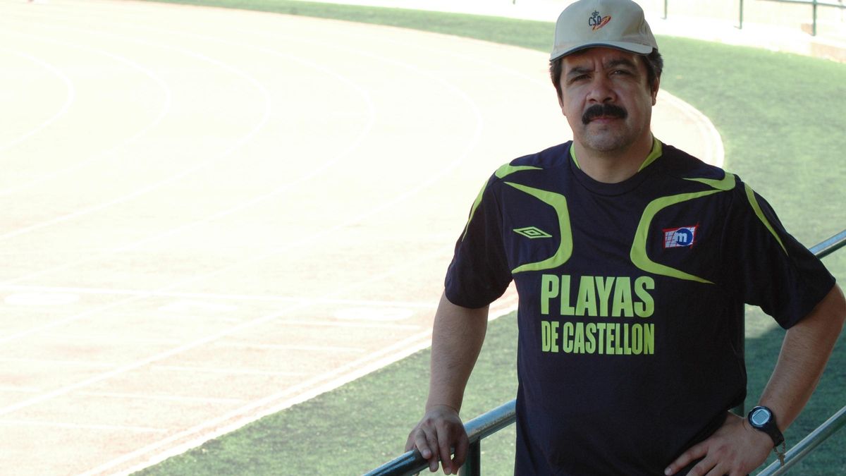 Adolfo Ruiz, en 2006, con el Playas de Castellón de fútbol sala.