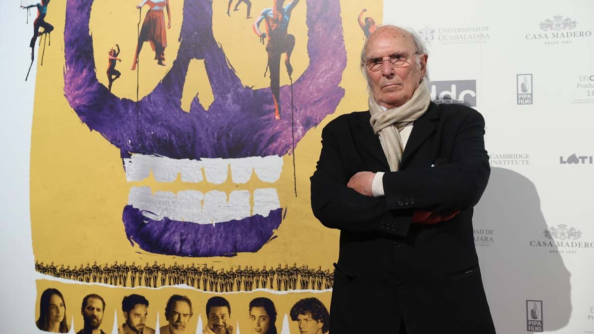 Carlos Saura en la presentación de 'El rey de todo el mundo' en Madrid