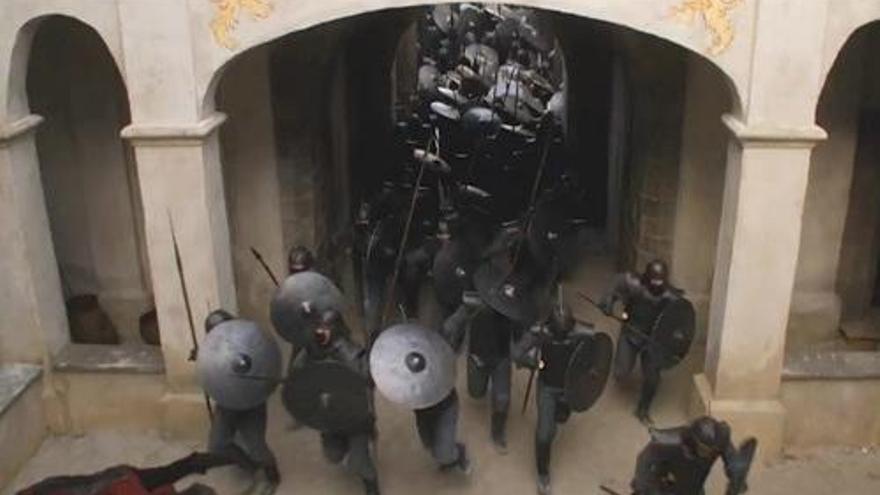 Los Inmaculados entrando a Roca Casterly.