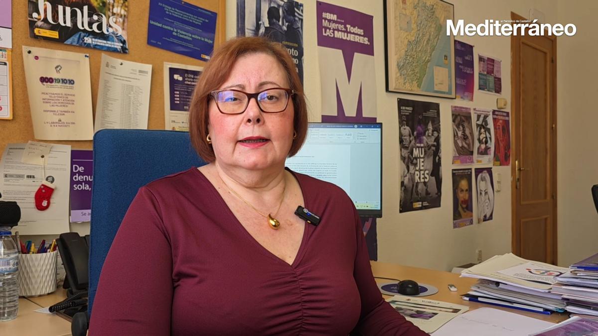 Rosa Marco jefa de la Unidad de Violencia sobre la Mujer de la Subdelegación de Castellón