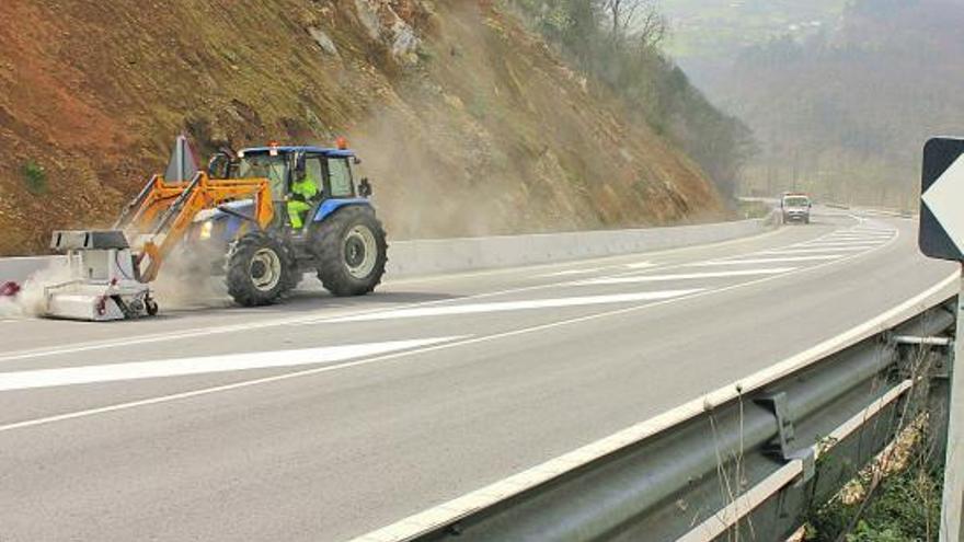 El argayo de Doriga desaparece tras 16 meses de espera