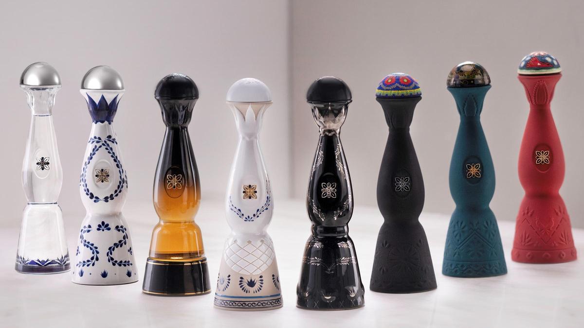 La gama de tequilas de Clase Azul.