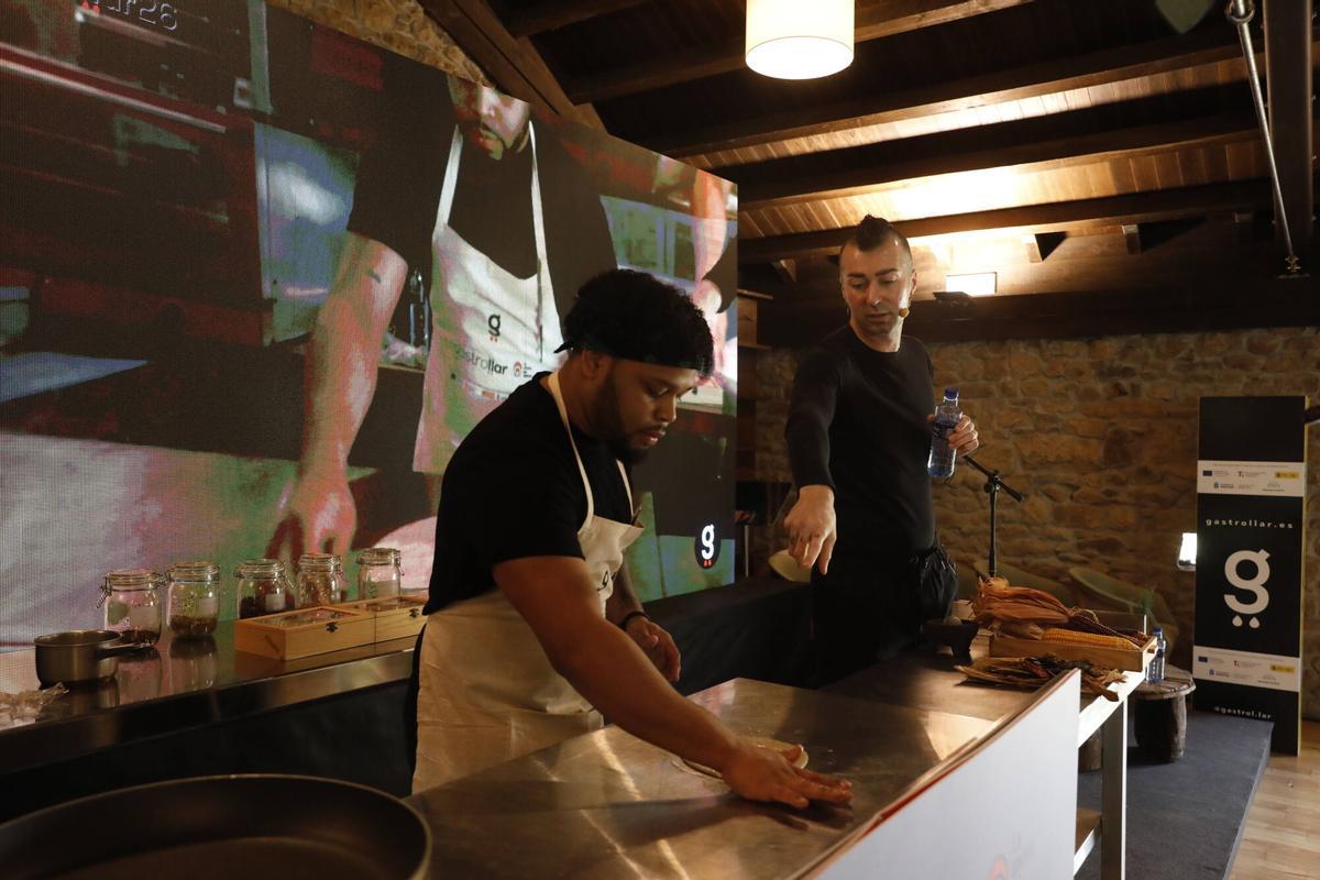 Cenefa, Mieres. Hotel Palacio de Arriba. Primera jornada de Gastrollar, jornadas de la cocina asturiana