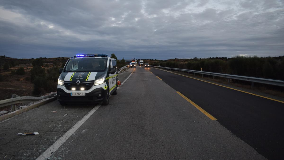 La Guardia Civil aparcó el coche a escasos metros de la zona donde ocurrió el suceso