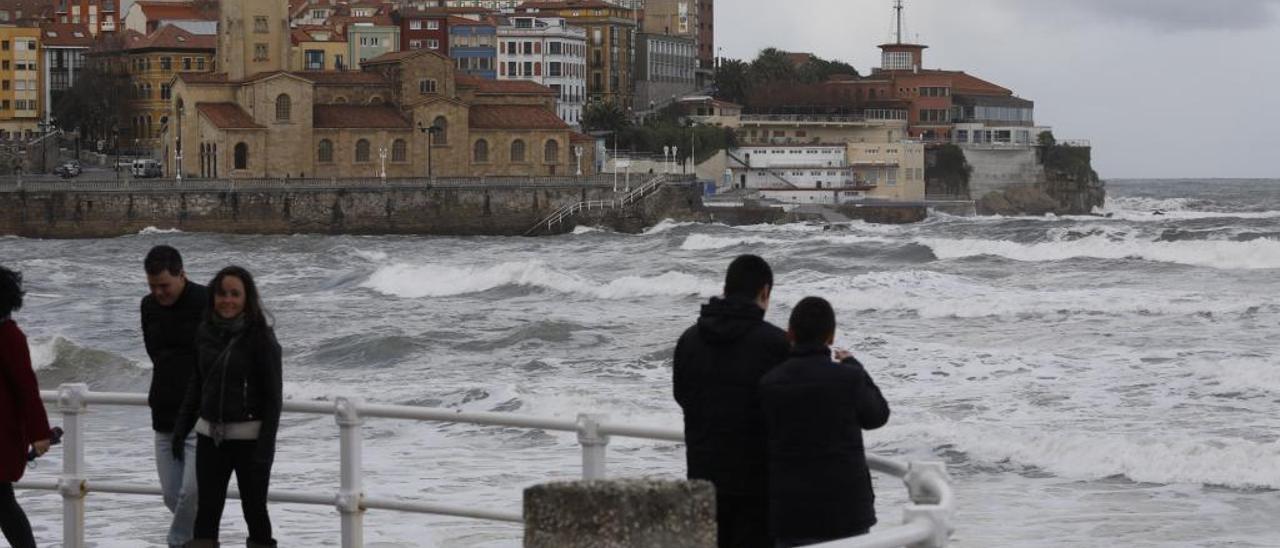 Gijón cierra febrero con los registros de precipitaciones más bajos del último decenio