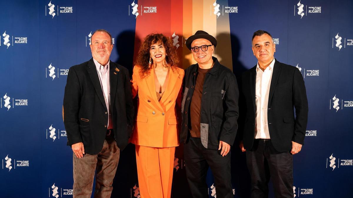 Federicio Baixeras, Cristina Rodríguez, Pablo Berger y Vicente Seva