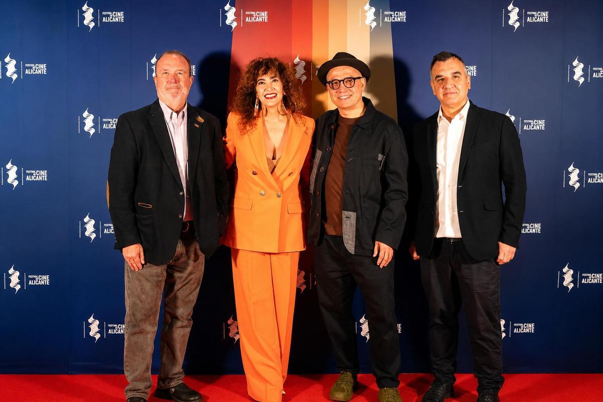 Federicio Baixeras, Cristina Rodríguez, Pablo Berger y Vicente Seva