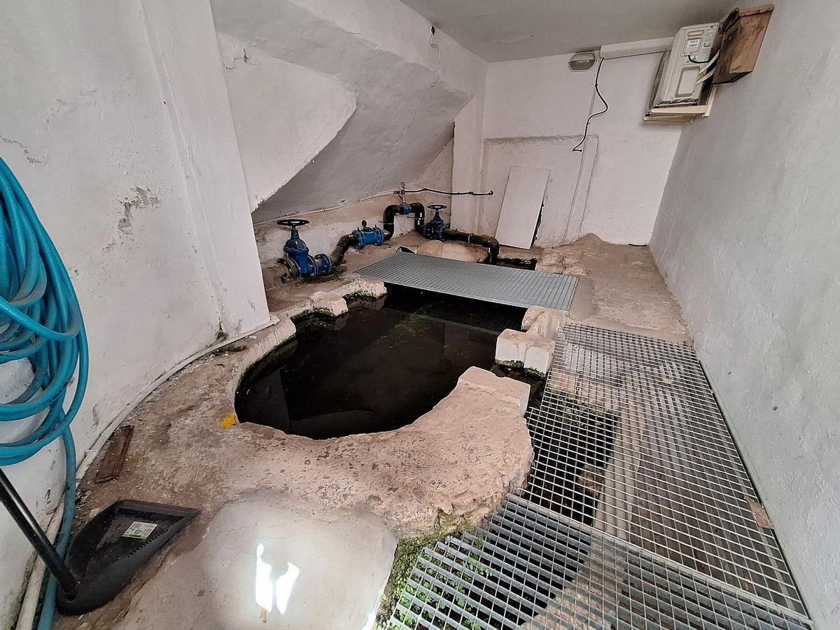 Imagen actual de una de las cantoneras localizadas en el mismo centro de Ingenio.