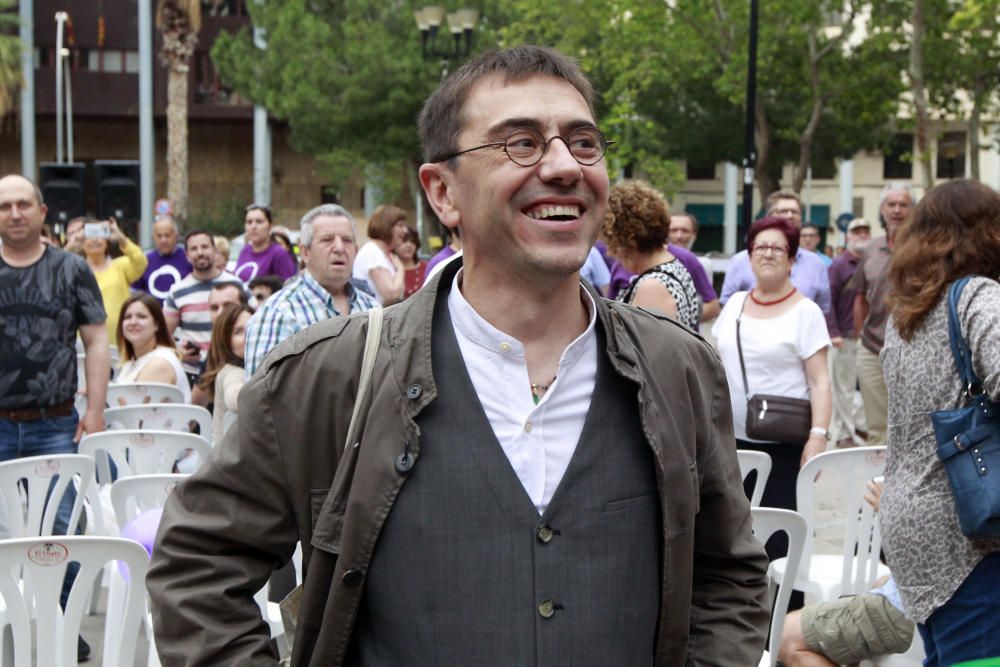 Mitin de Monedero en Torrent