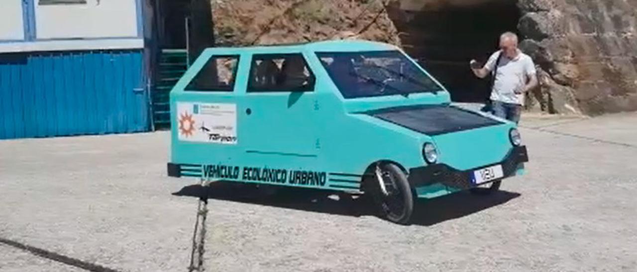 Así es el coche eléctrico 'made in' Moaña