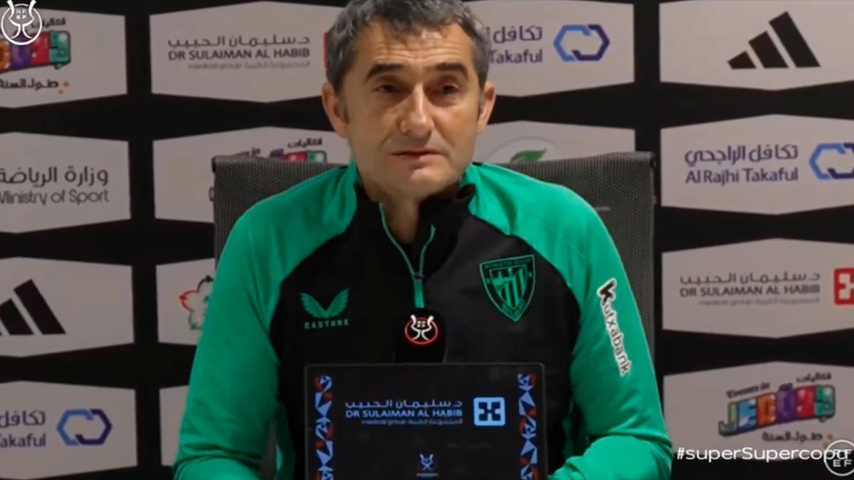 Valverde: "Los títulos que he conseguido con el Athletic son los que más significan"