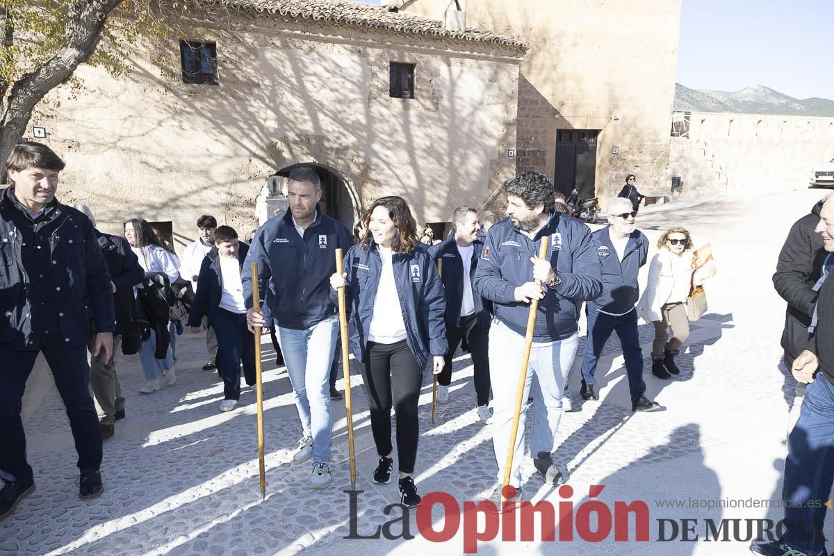 Así ha sido la visita de Isabel Díaz Ayuso a Caravaca de la Cruz