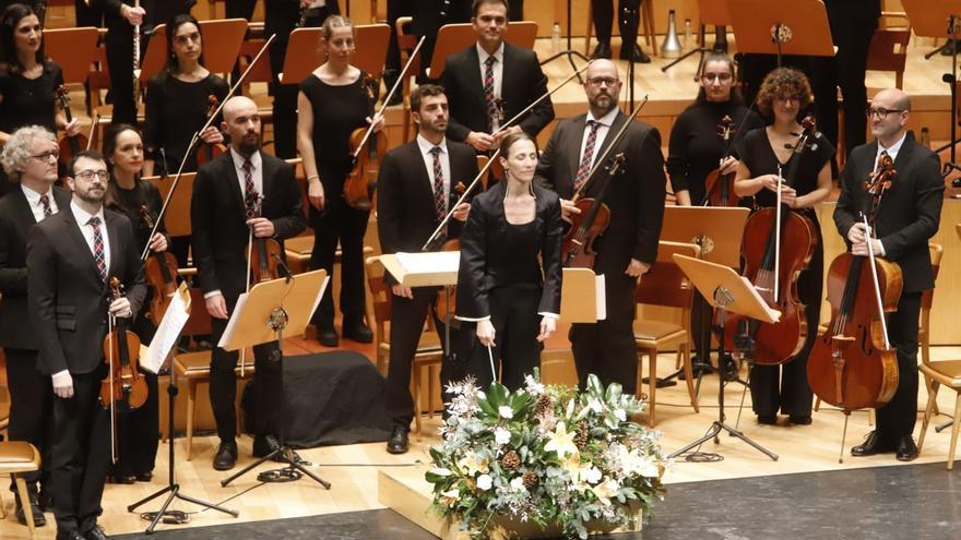 El Concierto de Año Nuevo de Zaragoza inunda la sala Mozart de sabor vienés