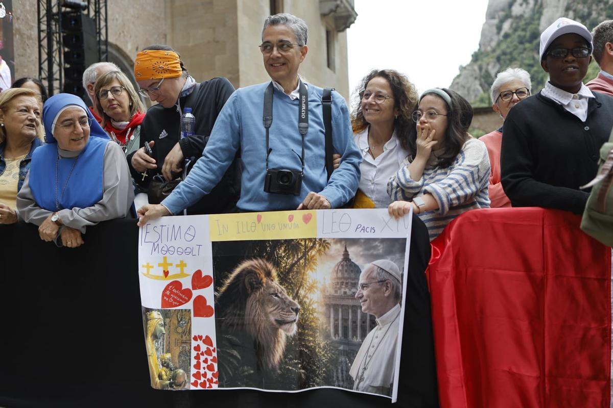 La visita històrica del Papa a Montserrat, en imatges La visita històrica del Papa a Montserrat, en imatges