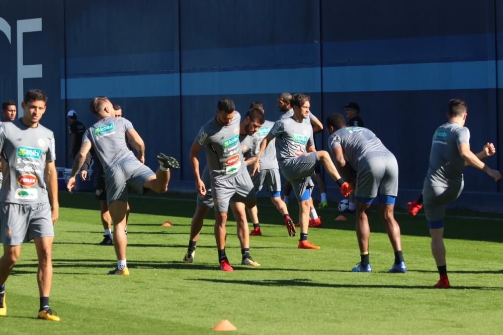 Entrenamiento de la selección de Costa Rica en Málaga