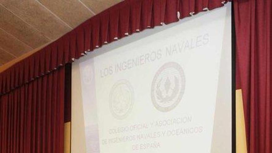 Sesión inaugural del Colegio de Ingenieros Navales.