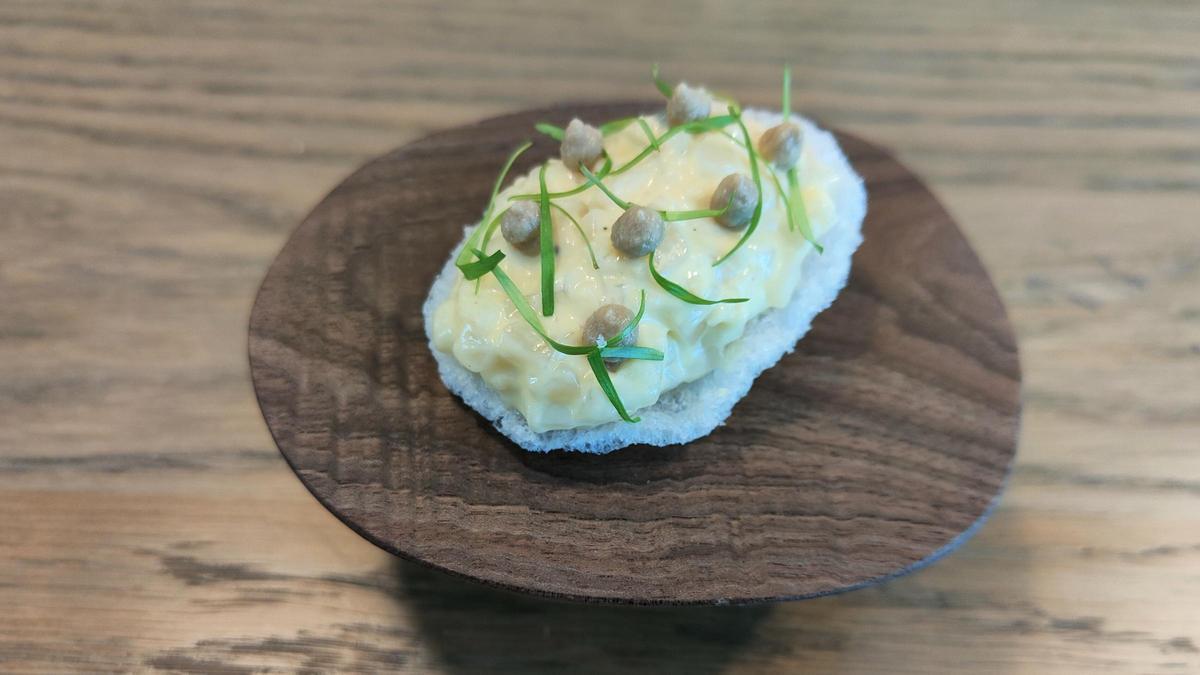 El tartar de calamar integral del restaurante Aürt.