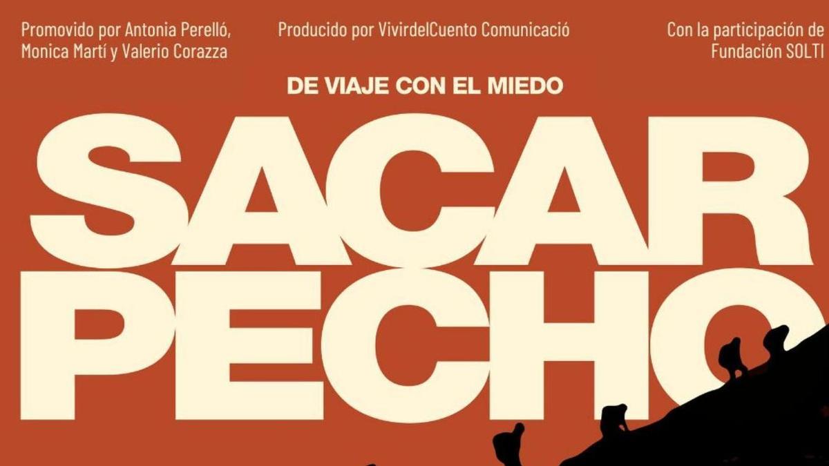 Cartel del documental 'Sacar pecho' que se presenta en Calvià este lunes 6 de julio.