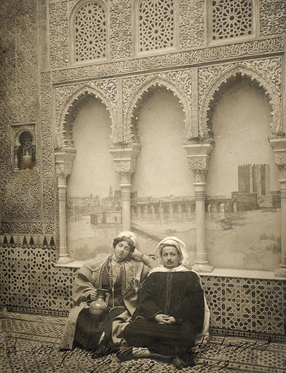 Retrato a la árabe Retrato a la árabe