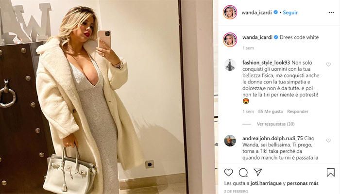 Wanda Nara, mujer de Icardi, desafía la censura