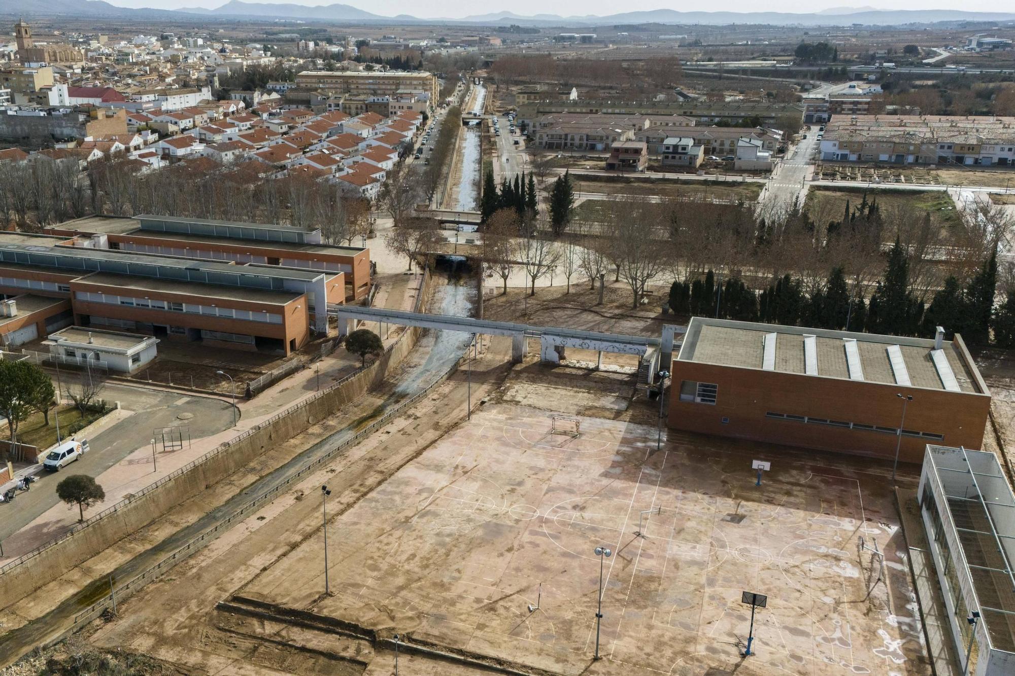 Utiel, tres meses después de la doble inundación que sufrió tras la dana