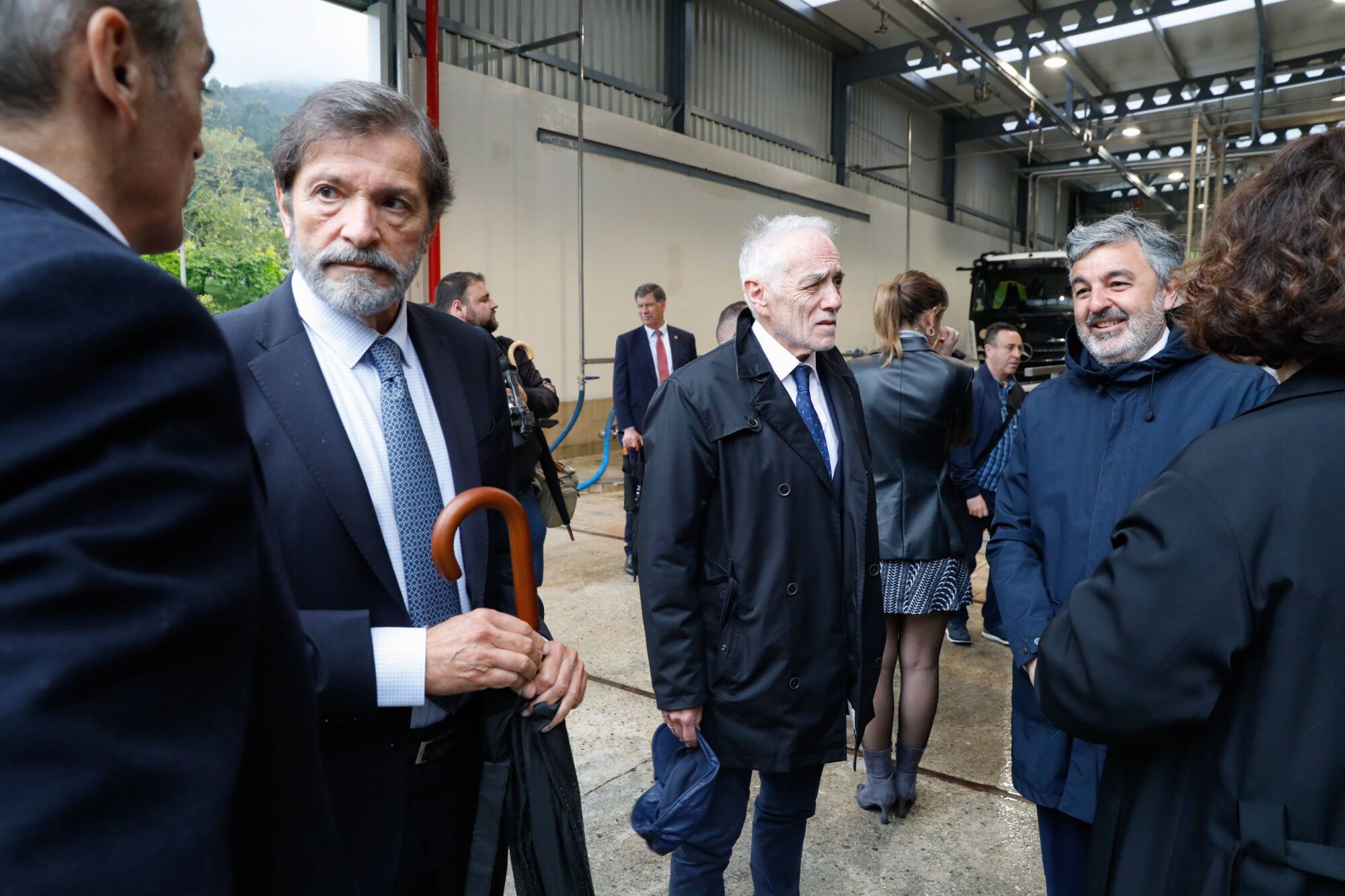 EN IMÁGENES: Inauguración de la nueva planta de Reny Picot en Anleo (Navia)