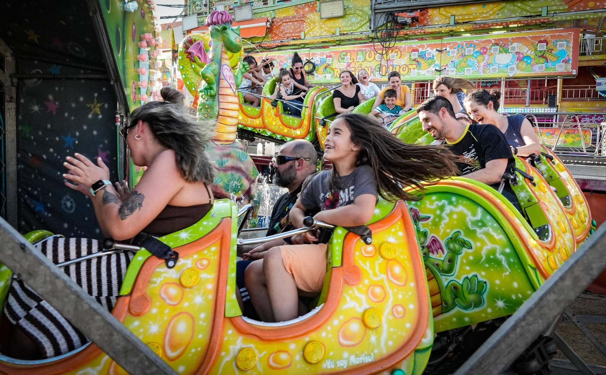 Fotogalería | Los niños conquistan la feria de Badajoz en su día