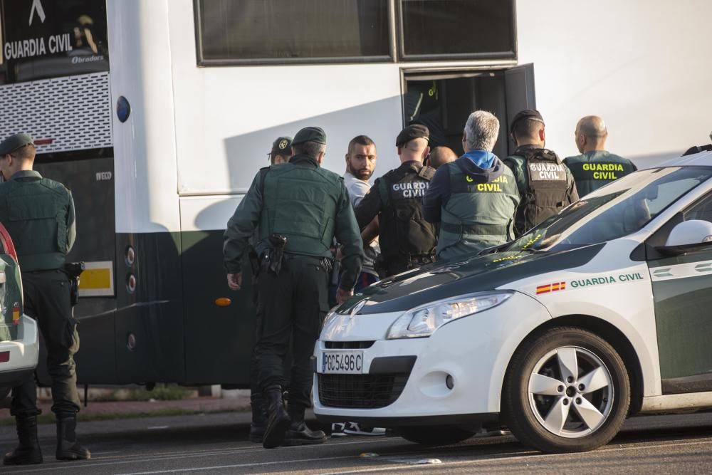 Macrooperatiu contra el tràfic de marihuana i el blanqueig de capitals - Maçanet de la Selva