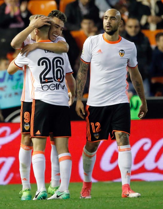 El Valencia - Celta, en fotos