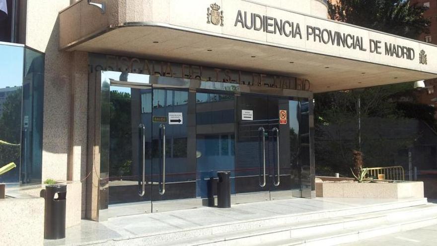 Sede De La Audiencia De Madrid.