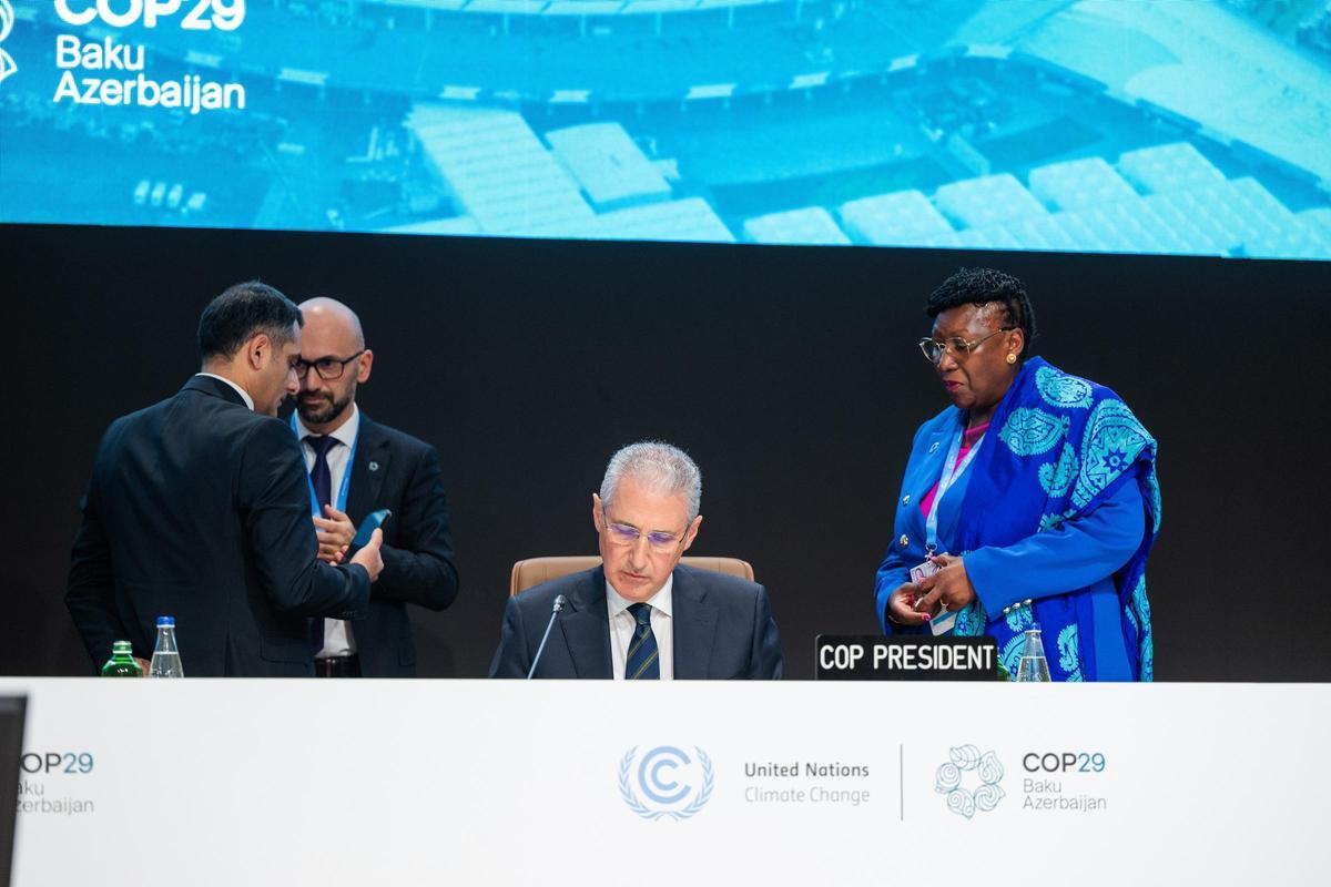 El presidente de la COP29, Mukhtar Babayev