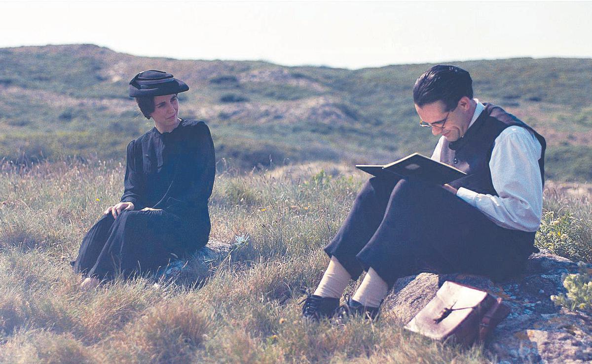 Cris Iglesias e Xoán Fórneas, en ‘Antes de nós’, no papel de Virxinia Pereira e Castelao