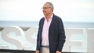 El director Costa Gavras en el Festival de Cine de San Sebastián.