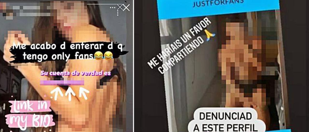 Las afectadas desmienten que sean ellas las que estén produciendo contenido sexual dentro de un ciberdelito que también salpica a hombres.