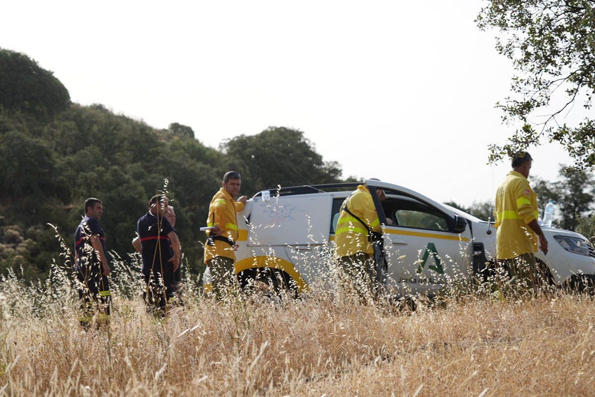 El incendio de Pozoblanco arrasa 54 hectáreas