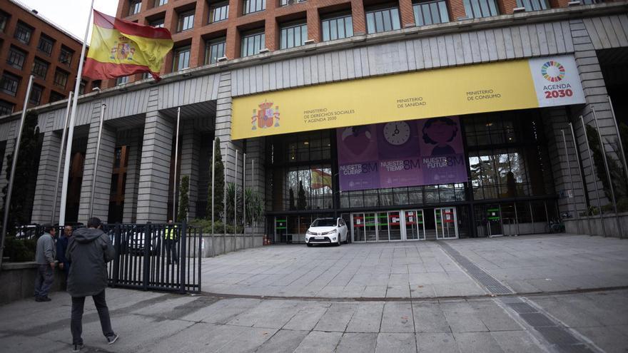 Fachada del Ministerio de Sanidad