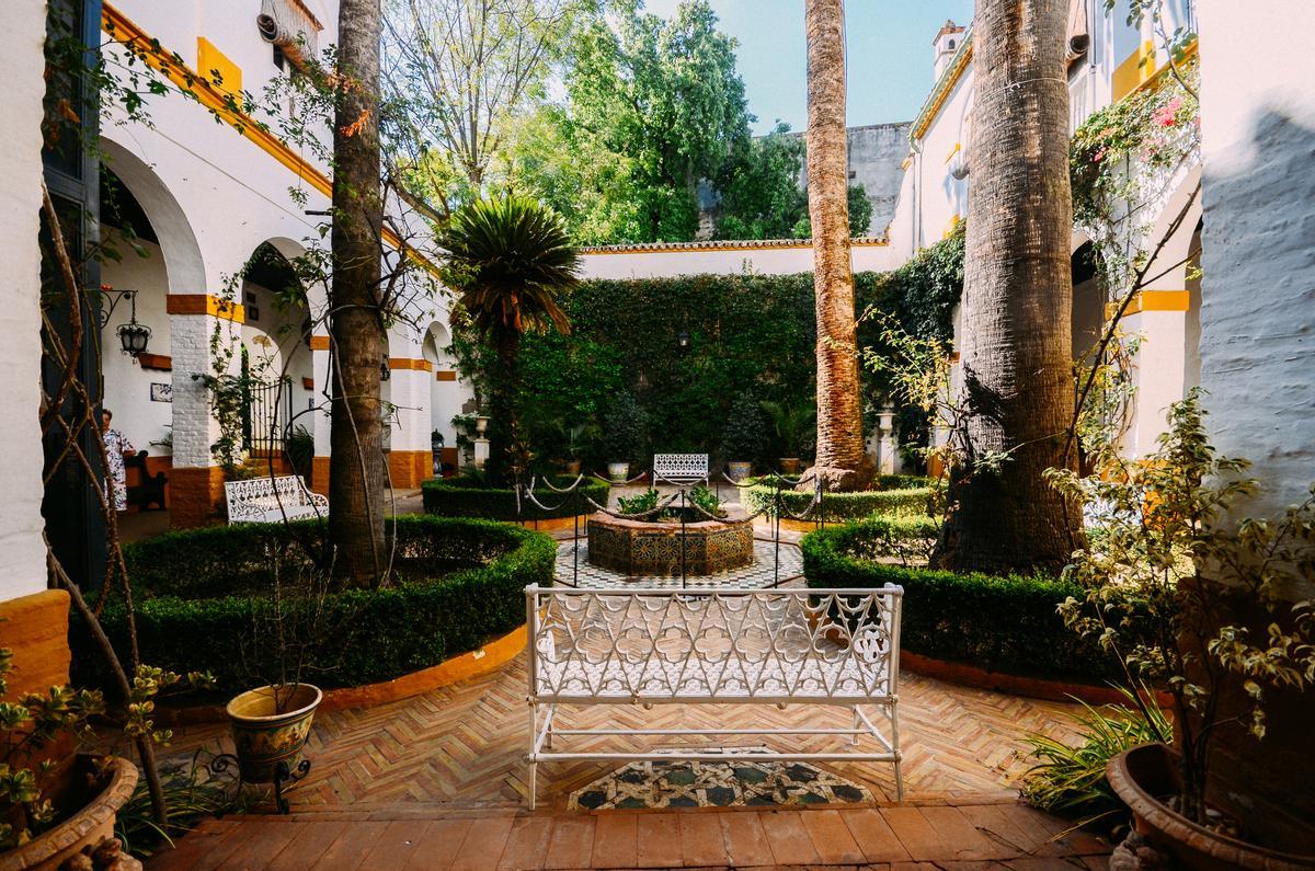Interior del Palacio de las Dueñas, en Sevilla.