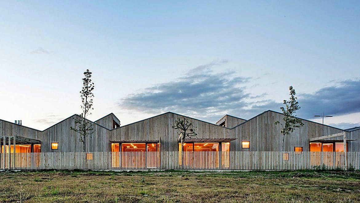 Escuela infantil A Galiña Azul de A Estrada, en A Baiuca.