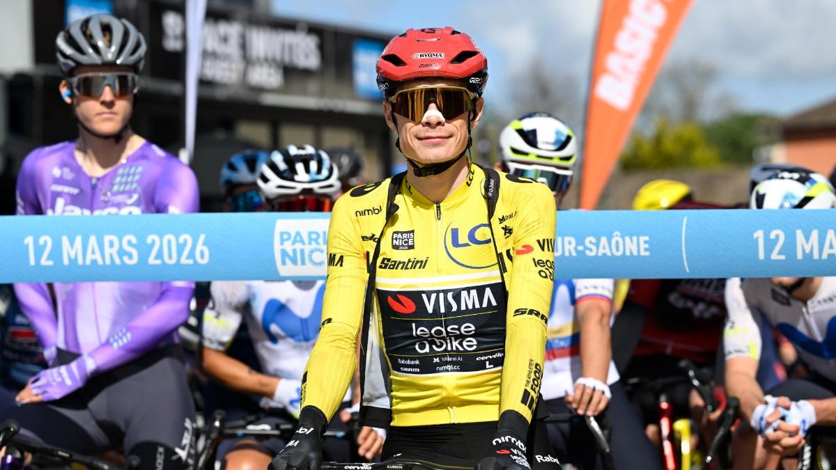 Vingegaard, preparado para afrontar la recta final de la París-Niza 2026