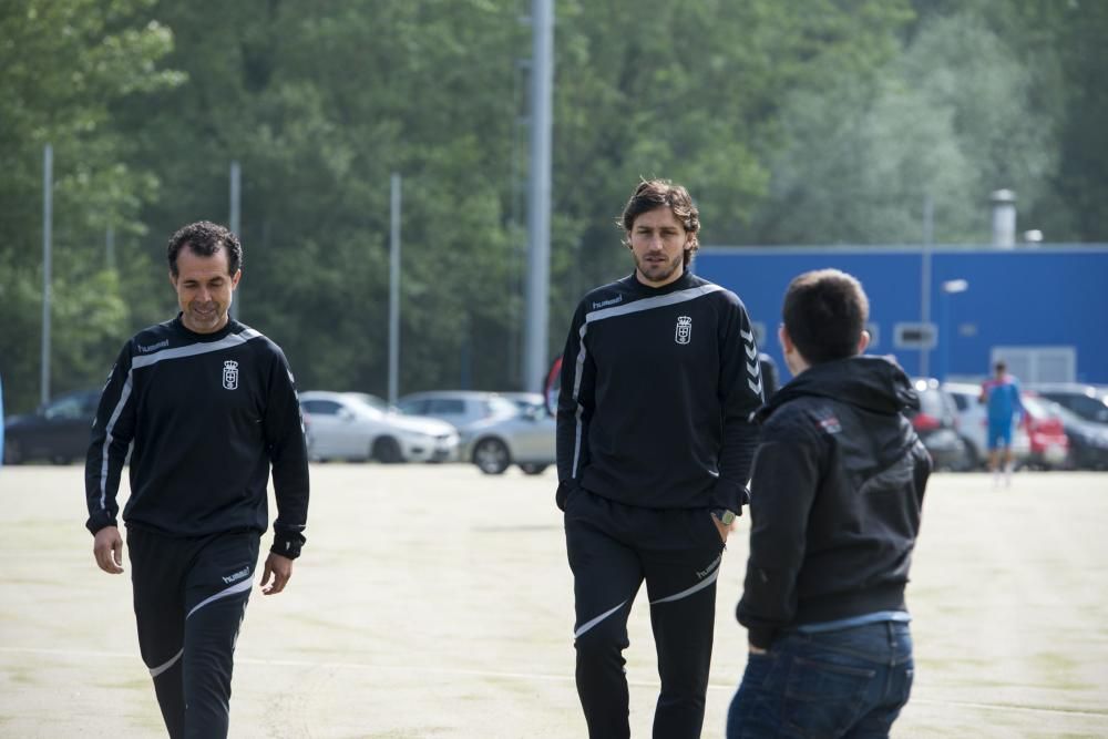 Entrenamiento del Real Oviedo