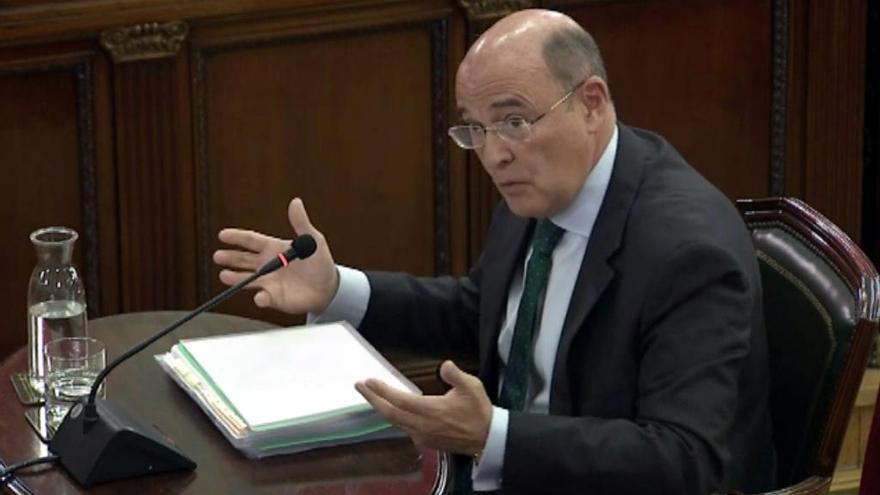 Pérez de los Cobos, durant la seva declaració al Suprem