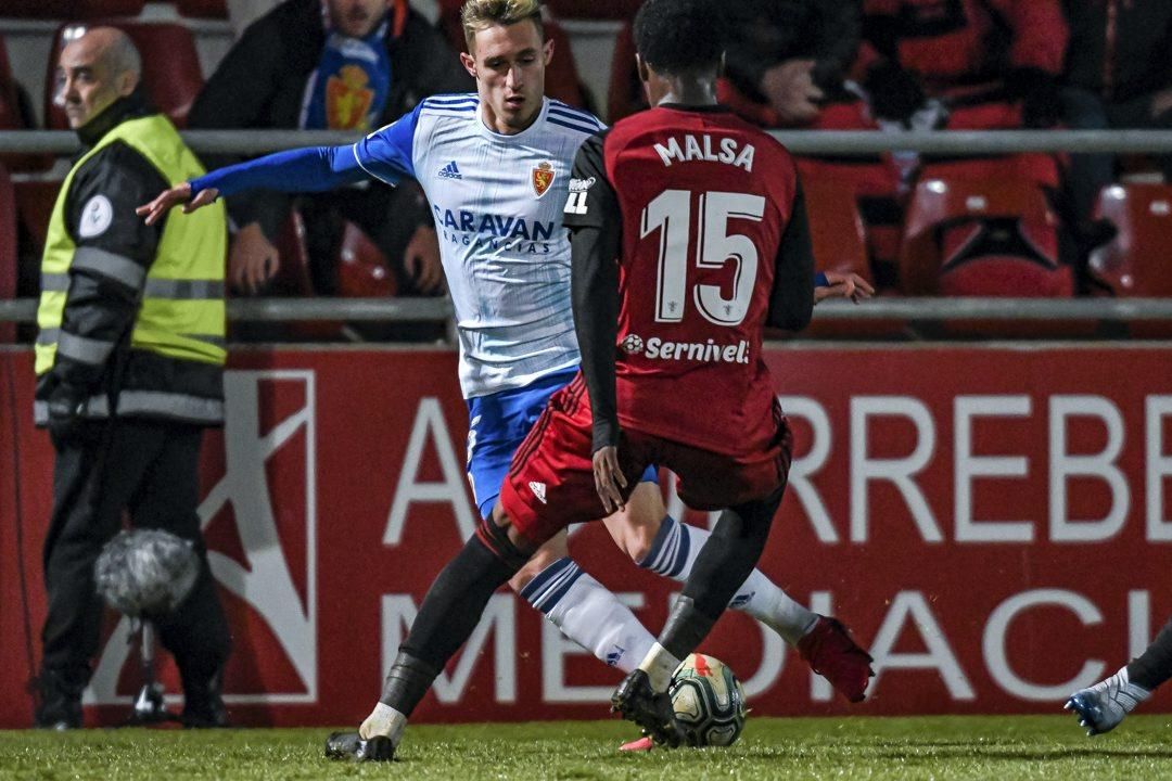 Partido Mirandés contra Real Zaragoza