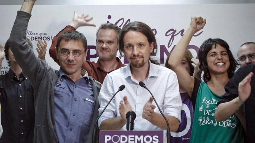 Pablo Iglesias, el líder político más mencionado.