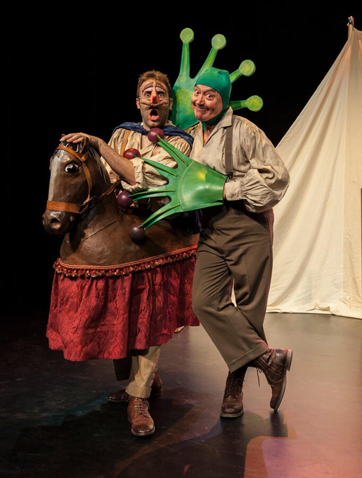 Espectacle "Rucs. La maledicció del bruixot" de la Pera Llimonera, que es podrà veure el 20 de setembre
