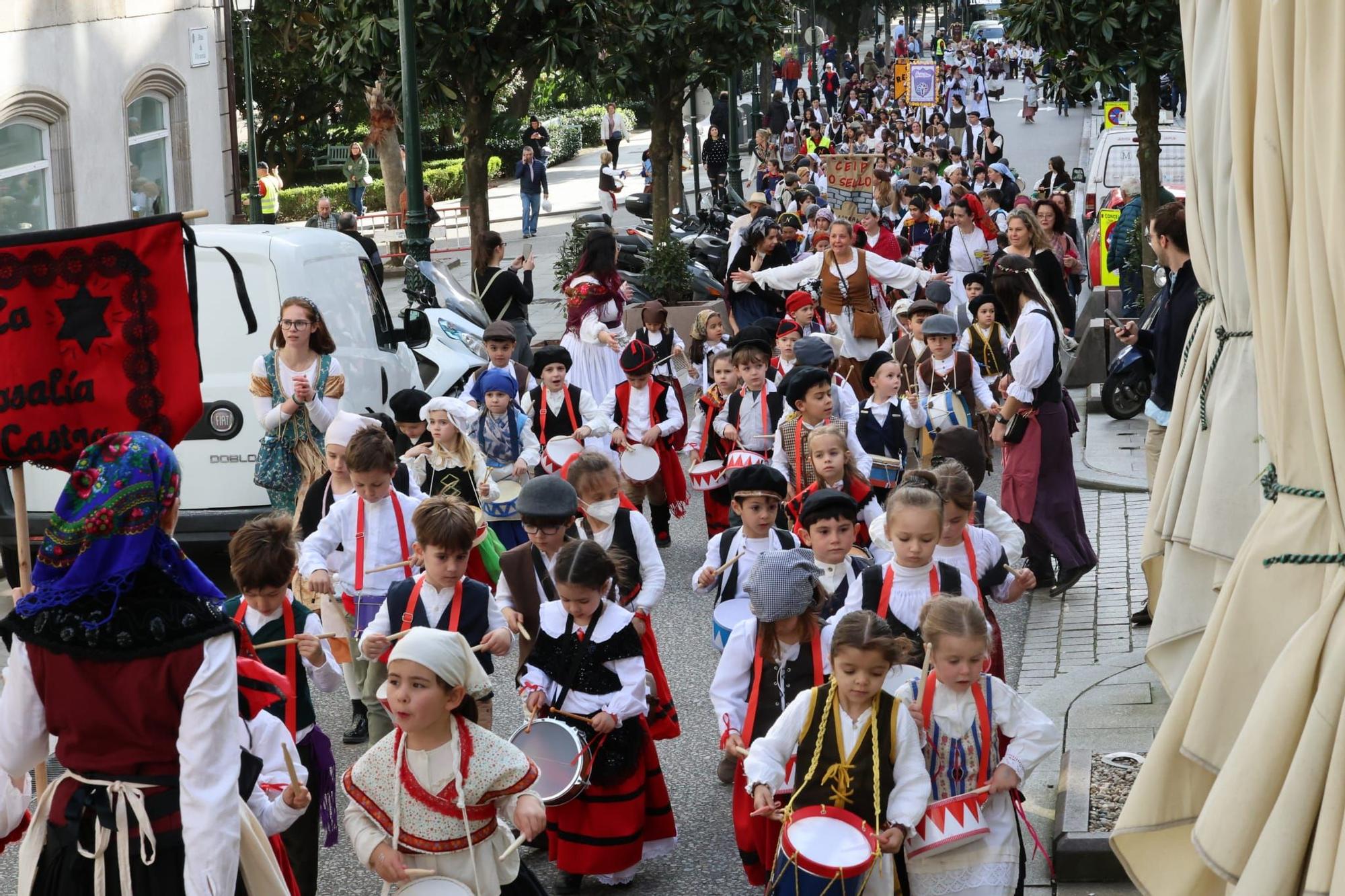 Los más pequeños protagonizan su 'Reconquistiña'